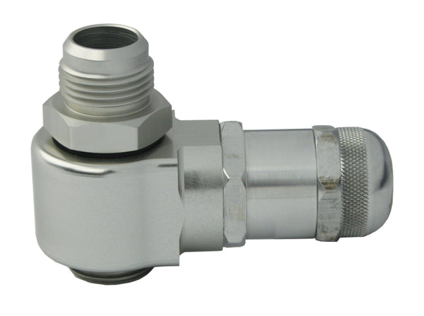 Moroso Vacuum Relief Valve w/Adjustable Knob - Aluminum - Single - Bull Strap