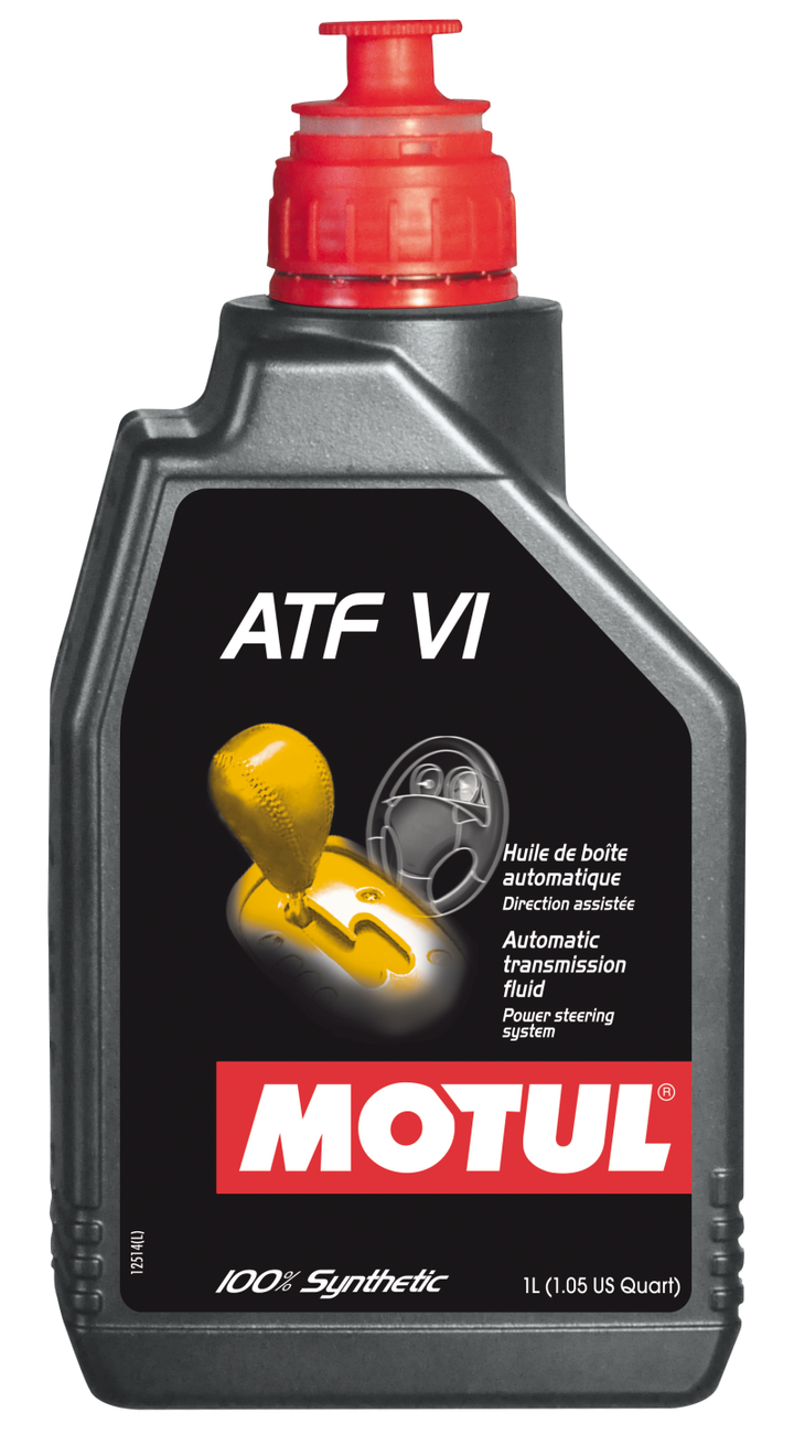 Motul 1L Transmission Fluid ATF VI 100% Synthetic - Bull Strap