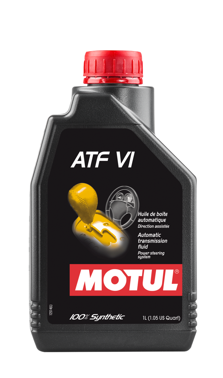 Motul 1L Transmission Fluid ATF VI 100% Synthetic - Bull Strap