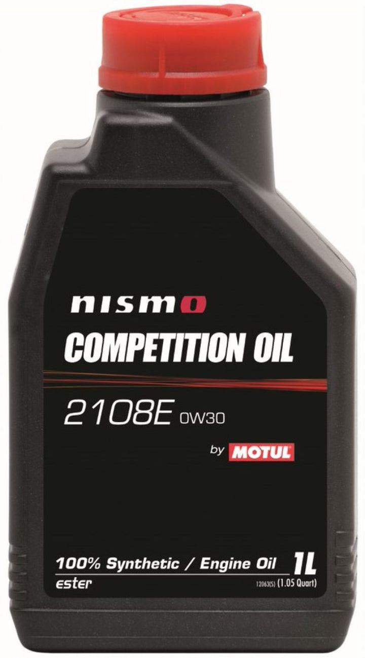 Motul Nismo Competition Oil 2108E 0W30 1L - Bull Strap