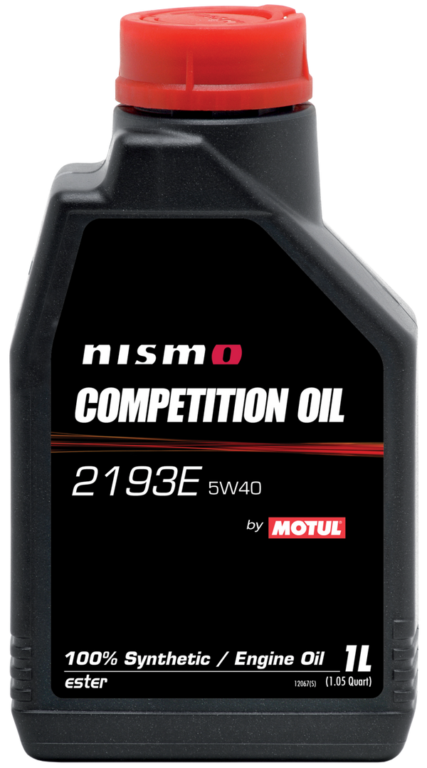 Motul Nismo Competition Oil 2193E 5W40 1L - Bull Strap