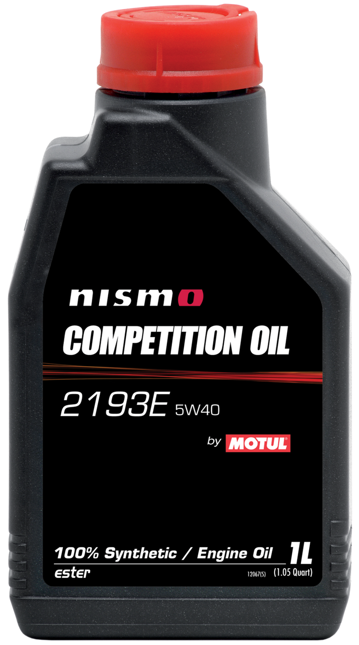 Motul Nismo Competition Oil 2193E 5W40 1L - Bull Strap