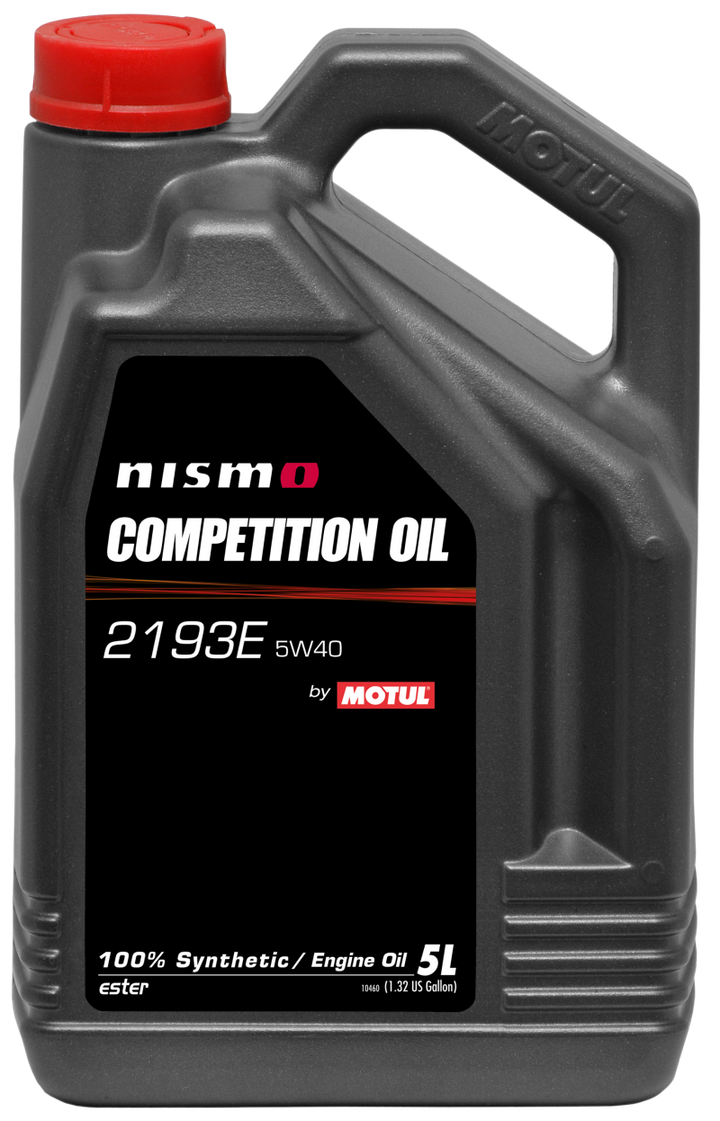 Motul Nismo Competition Oil 2193E 5W40 5L - Bull Strap