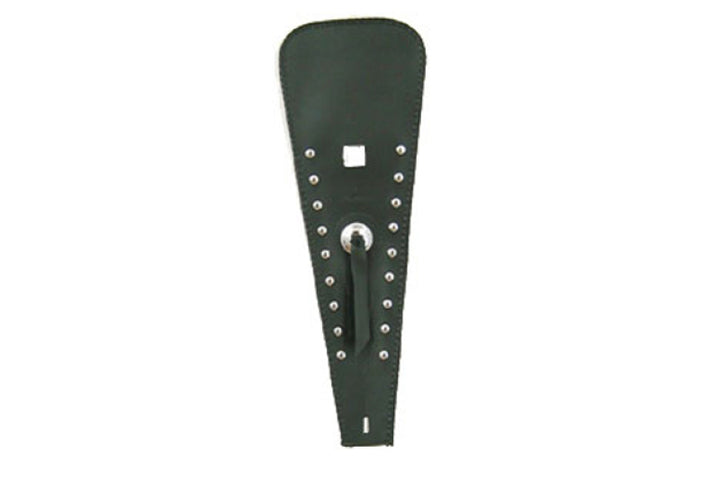 Mustang 05-08 Suzuki VL800 Volusia, Boulevard C50 Tank Bib w/Studs - Black - Bull Strap