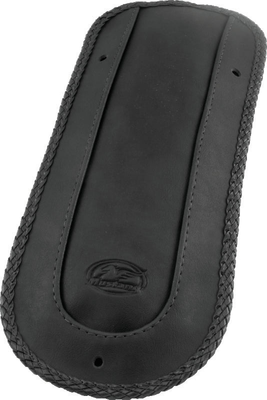 Mustang 08-21 Harley FL Touring Fender Bib - Black - Bull Strap