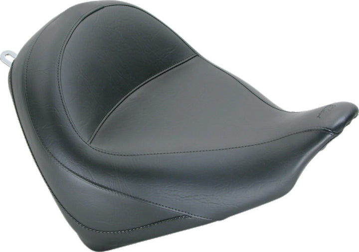 Mustang 10-21 Honda VT1300CX Fury Wide Touring Solo Seat - Black - Bull Strap