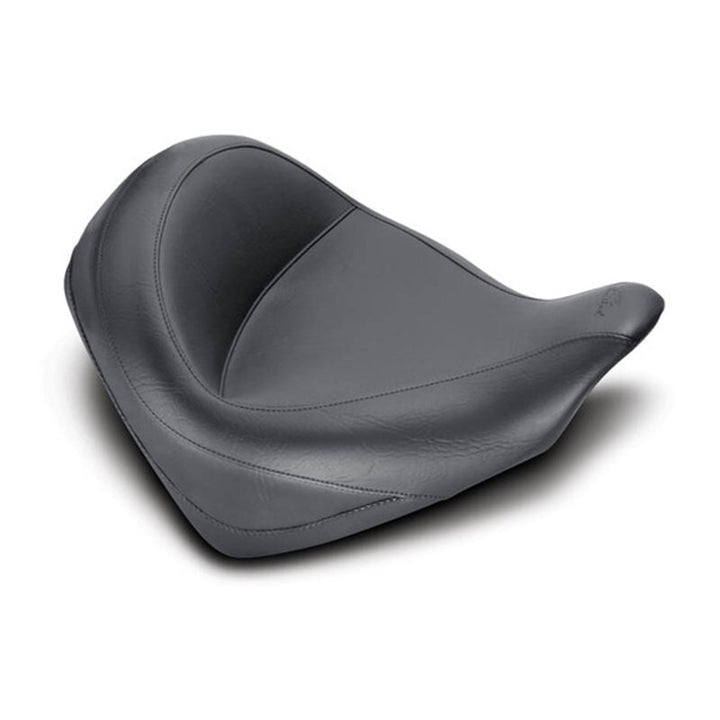 Mustang 10-21 Honda VT1300CX Fury Wide Touring Solo Seat - Black - Bull Strap