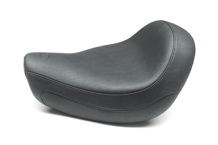 Mustang 17-21 Honda Rebel 300, 500 Tripper Solo Seat - Black - Bull Strap
