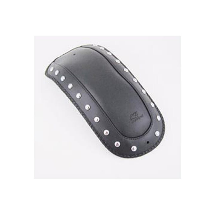 Mustang 99-15 Yamaha Road Star 1600, Road Star 1700 Fender Bib w/Studs - Black - Bull Strap