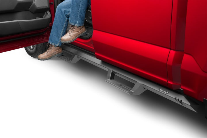 N-Fab EPYX 15-18 Chevy/GMC Colorado/Canyon Crew Cab - Cab Length - Tex. Black - Bull Strap