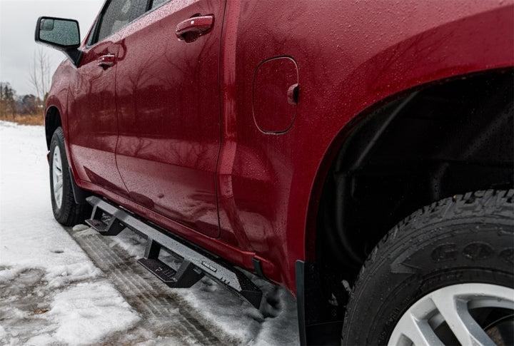 N-Fab EPYX 2019 Dodge RAM 2500/3500 Crew Cab All Beds Gas/Diesel - Cab Length - Tex. Black - Bull Strap