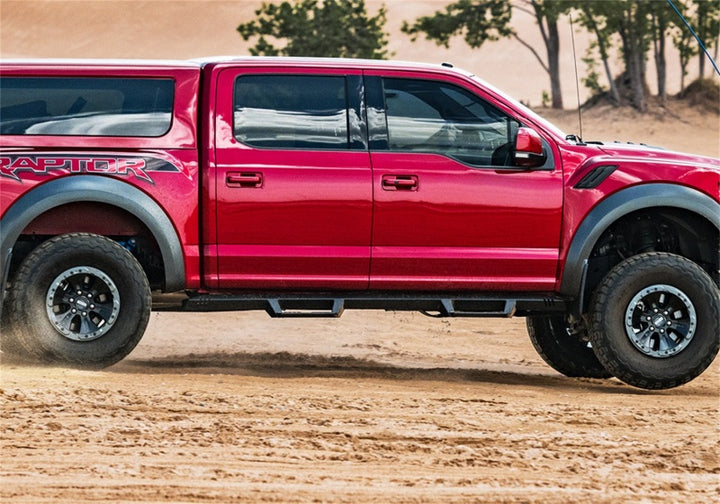 N-Fab EPYX 2019 Jeep Wrangler JT 4DR Truck - Full Length - Tex. Black - Bull Strap