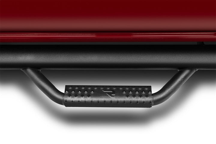 N-Fab Nerf Step 07-13 Chevy-GMC 2500/3500 07-10 1500 Ext. Cab - Tex. Black - Cab Length - 3in - Bull Strap