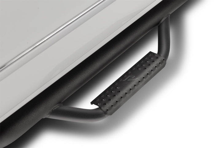 N-Fab Nerf Step 09-14 Ford F-150/Raptor/Lobo SuperCrew - Tex. Black - Cab Length - 3in - Bull Strap