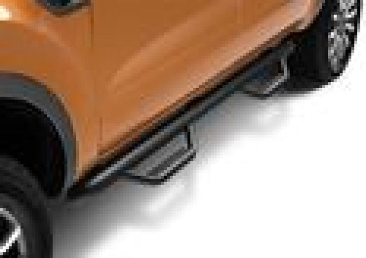 N-Fab Nerf Step 2019 Ford Ranger Crew Cab - Tex. Black - Cab Length - 3in - Bull Strap