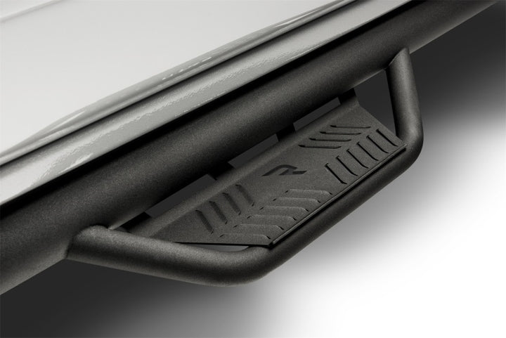 N-Fab Podium LG 07-17 Toyota Tundra Double Cab - Tex. Black - 3in - Bull Strap
