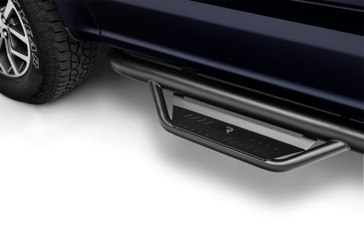 N-Fab Podium LG 15-17 Ford F-150 SuperCrew - Tex. Black - 3in - Bull Strap