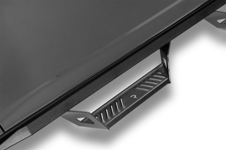 N-Fab Predator Pro Step System 14-18 Toyota 4 Runner SUV 4 Door Gas - Tex Black - Bull Strap