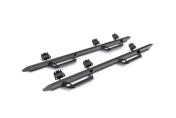 N-Fab Predator Pro Step System 15-17 Ford F-150 / Raptor SuperCrew - Tex. Black - Bull Strap