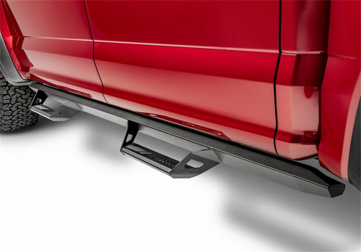 N-Fab Predator Pro Step System 15-17 Ford F-150 / Raptor SuperCrew - Tex. Black - Bull Strap