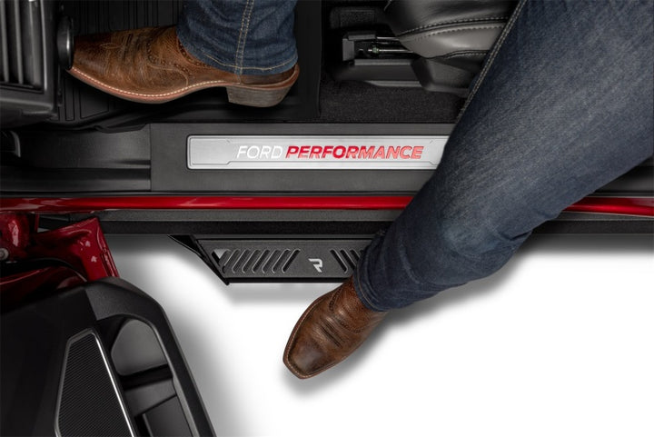 N-Fab Predator Pro Step System 15-17 Ford F-150 / Raptor SuperCrew - Tex. Black - Bull Strap