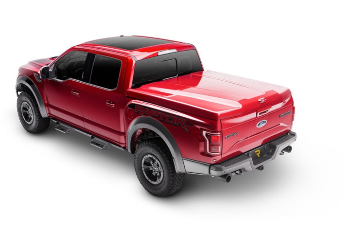 N-Fab Predator Pro Step System 15-17 Ford F-150 / Raptor SuperCrew - Tex. Black - Bull Strap