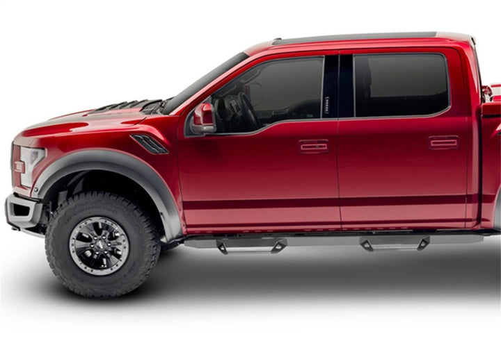 N-Fab Predator Pro Step System 15-17 Ford F-150 / Raptor SuperCrew - Tex. Black - Bull Strap