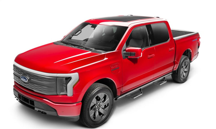 N-Fab Predator Pro Step System 15-17 Ford F-150 / Raptor SuperCrew - Tex. Black - Bull Strap