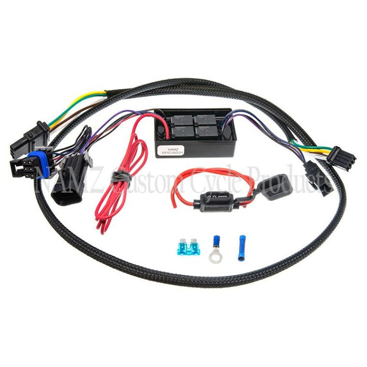 NAMZ 14-23 Indian Touring Models (Excl. Scout) Trailer Isolator (5 to 4 - For Use w/4-Wire Trailers) - Bull Strap