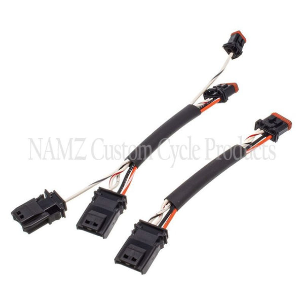 NAMZ 2012+ V-Twin Dyna Handlebar Control Xtension Harness 12in. - Bull Strap