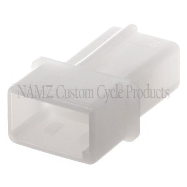 NAMZ AMP Mate-N-Lock 2-Position Male OEM Style Connector (HD 72035-71) - Bull Strap