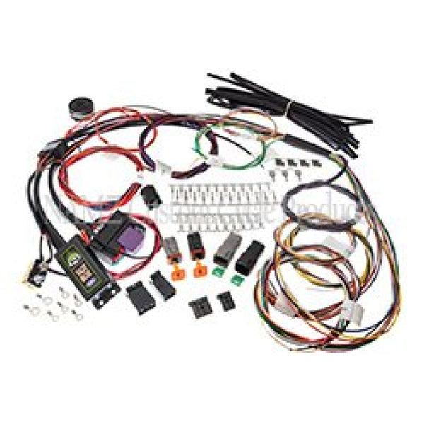 NAMZ Complete Bike Harness w/Starter Relay & 3-Circuits & Self Canceling & Run/Brake/Turn Sig Module - Bull Strap