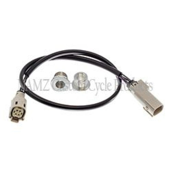 NAMZ Front O2 Sensor Extension Incl. Bung Reducers (For Fitment of 2009 FL Pipes on 2010 FL) - Bull Strap