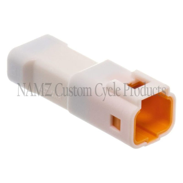 NAMZ JST 3-Position Male Connector Tab w/Wire Seal - Bull Strap