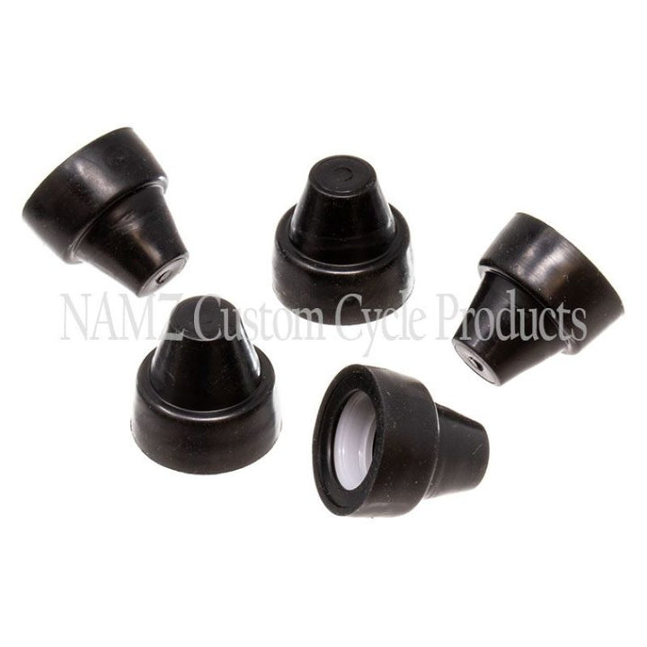 NAMZ OEM Tripometer Reset Button Rubber Boot Cover w/Nut - 5 Pack (HD 67880-94) - Bull Strap