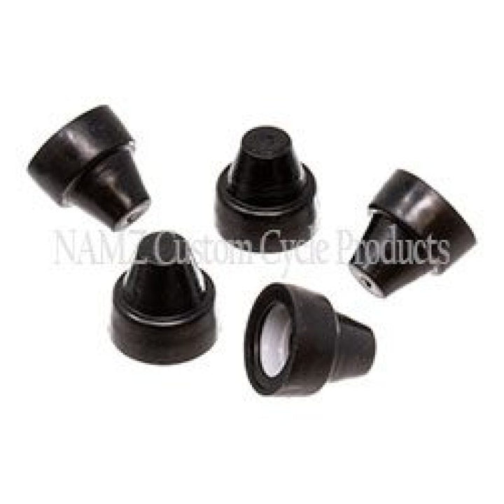 NAMZ OEM Tripometer Reset Button Rubber Boot Cover w/Nut - 5 Pack (HD 67880-94) - Bull Strap