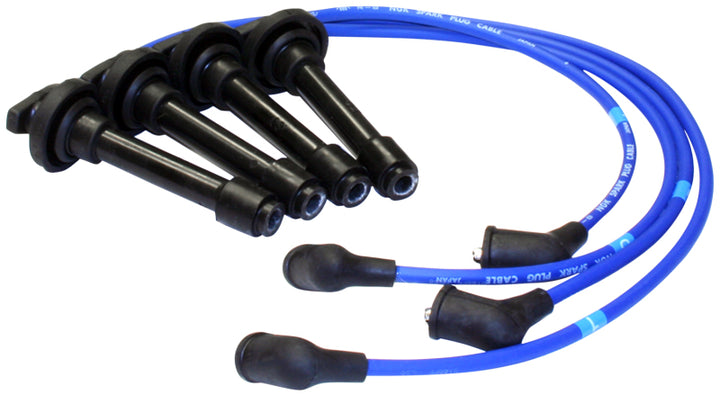 NGK Acura Integra 1993-1990 Spark Plug Wire Set - Bull Strap