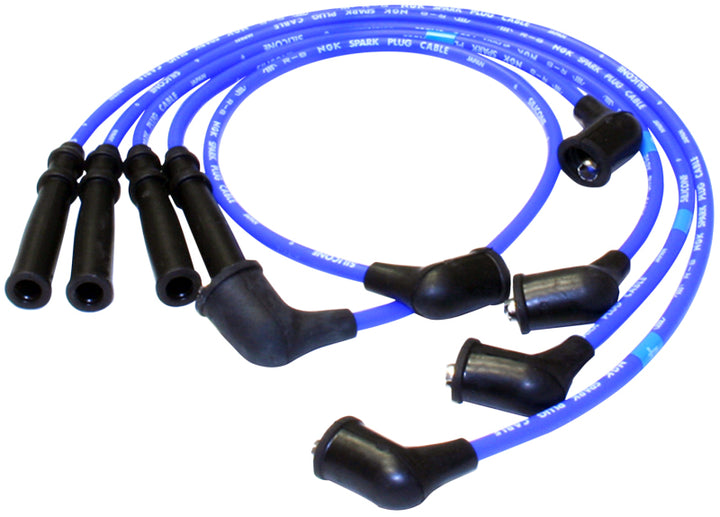 NGK Nissan 240SX 1990-1989 Spark Plug Wire Set - Bull Strap