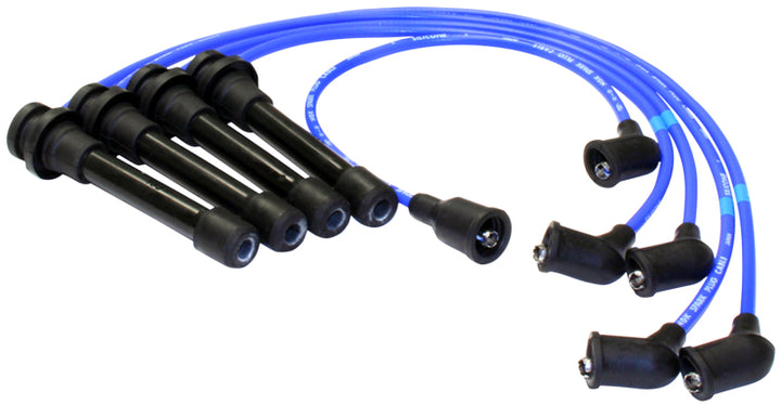 NGK Nissan 240SX 1994-1991 Spark Plug Wire Set (NX96) - Bull Strap
