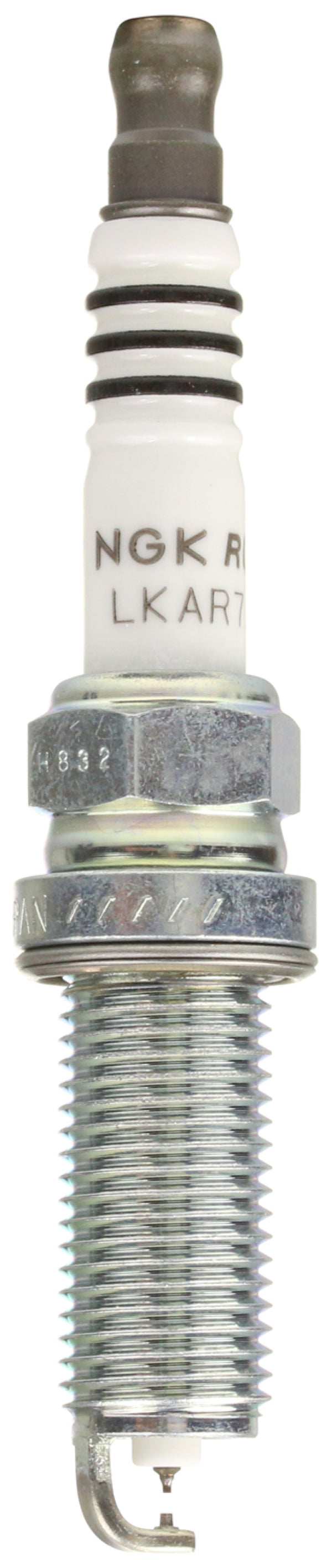 NGK Ruthenium HX Spark Plug Box of 4 (LKAR7AHX-S) - Bull Strap