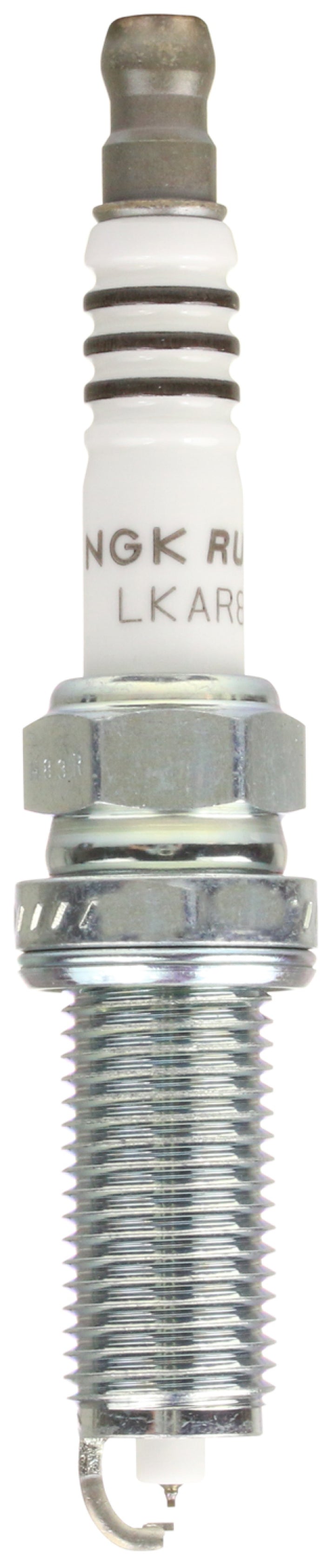 NGK Ruthenium HX Spark Plug Box of 4 (LKAR8BHX) - Bull Strap