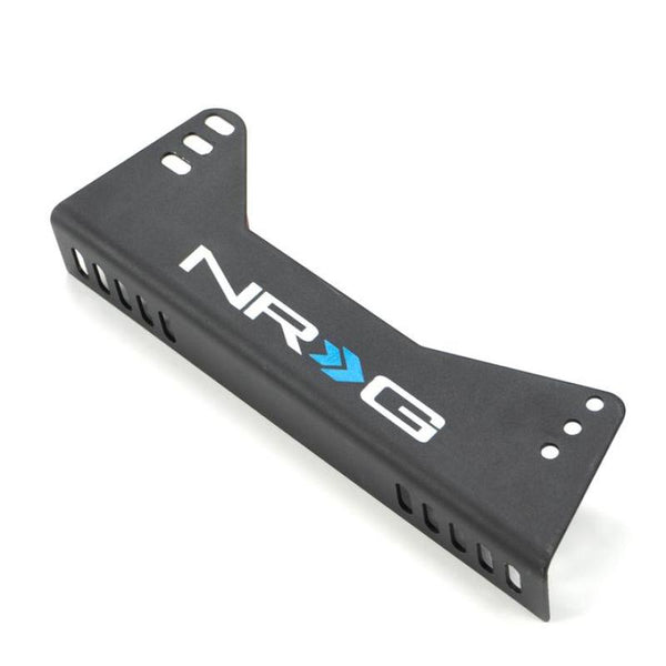 NRG Bucket Seat Side Bracket - 2pc w/ NRG Logo - Bull Strap