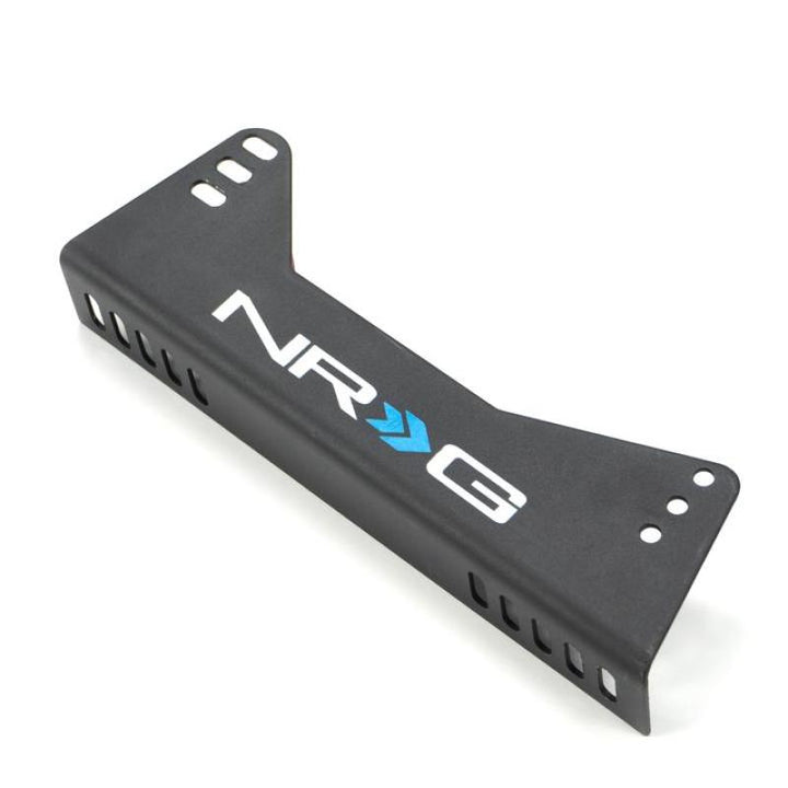 NRG Bucket Seat Side Bracket - 2pc w/ NRG Logo - Bull Strap