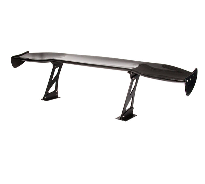 NRG Carbon Fiber Spoiler - Universal (69in.) - Bull Strap