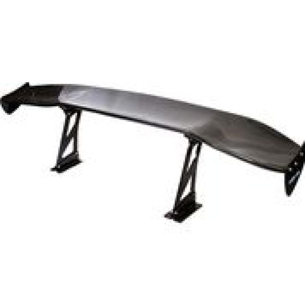 NRG Carbon Fiber Spoiler - Universal (69in.) w/NRG Logo - Bull Strap