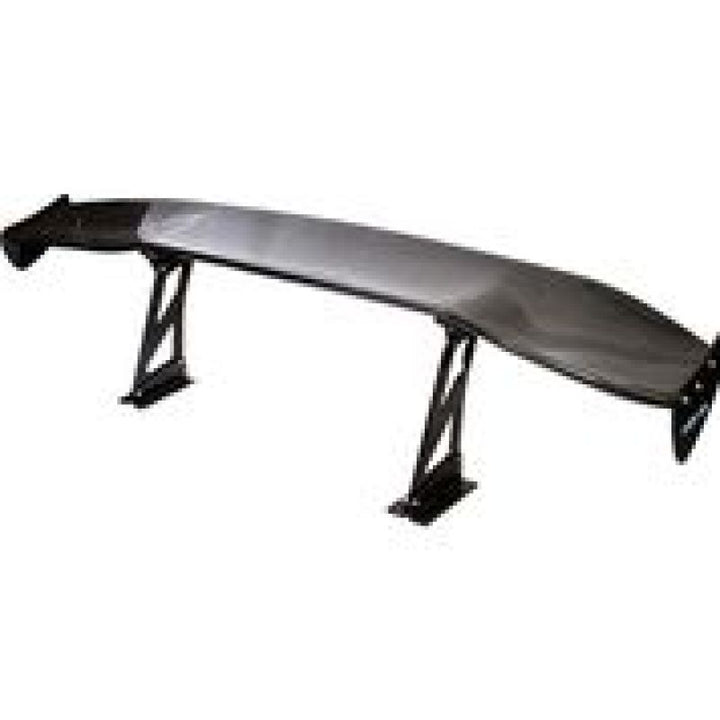 NRG Carbon Fiber Spoiler - Universal (69in.) w/NRG Logo - Bull Strap