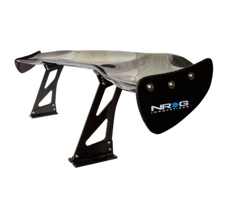 NRG Carbon Fiber Spoiler - Universal (69in.) w/NRG Logo - Bull Strap