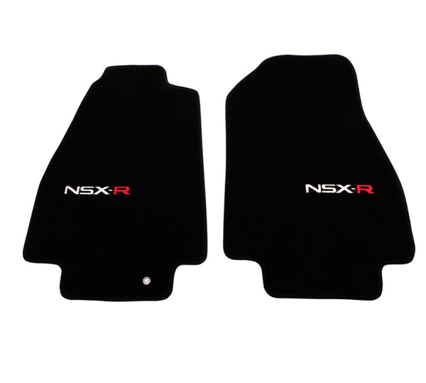 NRG Floor Mats - Acura NSX (NSX-R Logo) - Bull Strap