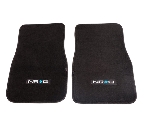 NRG Floor Mats - Universal (NRG Logo) - 2pc. - Bull Strap