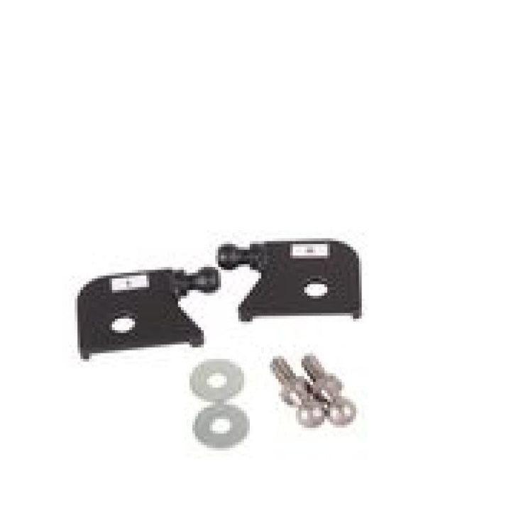NRG Hood Damper Kit (Polished) - 89-94 240SX S13 - Bull Strap